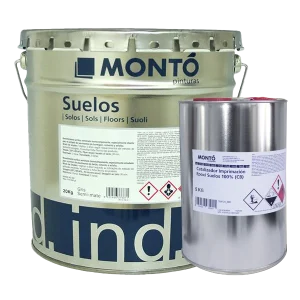 Imprimación Epoxi Suelos 100% Solidos - Kit x 13.34KG